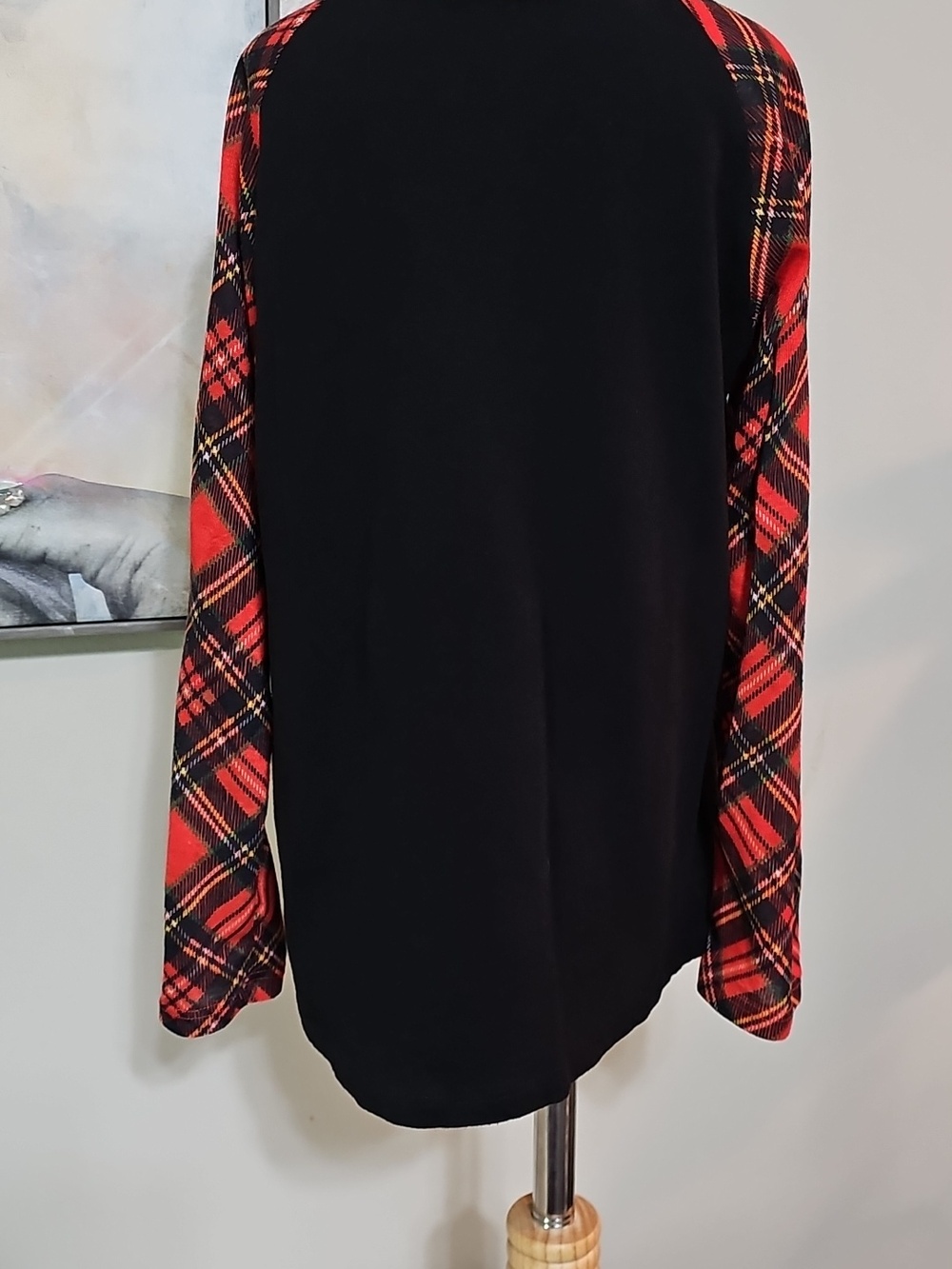 🎅 Prissy Pants Rhinestone Santa Raglan Shirt 4T - Picture 3 of 5